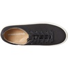 Amazon Essentials Womens Casual Lace Up Platform Sneakers(Black)