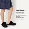 Amazon Essentials Women’s Faux Fur Cozy Slippers(Black)