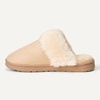 Amazon Essentials Women’s Faux Fur Cozy Slippers(Sand)