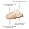 Amazon Essentials Women’s Faux Fur Cozy Slippers(Sand)