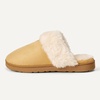 Amazon Essentials Women’s Faux Fur Cozy Slippers(Tan)