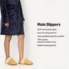 Amazon Essentials Women’s Faux Fur Cozy Slippers(Tan)