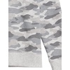 Amazon Essentials Women’s Fleece Crewneck Long Sleeve Pullover Sweatshirt (Available in Plus Size)(Grey Camo)