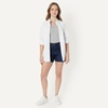 Amazon Essentials Women’s Low Top Court Sneakers with Padded Collar(White)