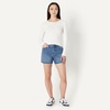 Amazon Essentials Women’s Low Top Court Sneakers with Padded Collar(White/Navy)
