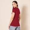 Amazon Essentials Women’s Regular-Fit Short-Sleeve Crewneck T-Shirt, Cotton Modal Blend, Pack of 2(2-pack Burgundy/Pink)