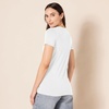 Amazon Essentials Women’s Regular-Fit Short-Sleeve Crewneck T-Shirt, Cotton Modal Blend, Pack of 2(2-pack Light Blue Tie Dye/White)