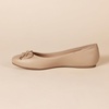 Amazon Essentials Women’s Round Toe Ballet Flats(Beige)