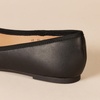 Amazon Essentials Women’s Round Toe Ballet Flats(Black)