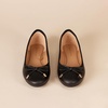 Amazon Essentials Women’s Round Toe Ballet Flats(Black)