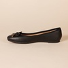 Amazon Essentials Women’s Round Toe Ballet Flats(Black)