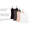 Amazon Essentials Women’s Slim-Fit Camisole for Layering and Everyday Wear, Pack of 4(4-pack Pink Grey Multi)