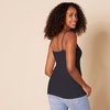 Amazon Essentials Women’s Slim-Fit Camisole for Layering and Everyday Wear, Pack of 4(Black)