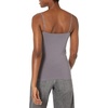 Amazon Essentials Women’s Slim-Fit Camisole for Layering and Everyday Wear, Pack of 4(Grey/Taupe/ Multi)