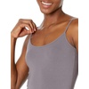 Amazon Essentials Women’s Slim-Fit Camisole for Layering and Everyday Wear, Pack of 4(Grey/Taupe/ Multi)