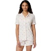 Amazon Essentials Disney Women’s Modal Pajama Set(Pink Princess Icons)