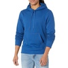 Amazon Essentials Men’s Heavyweight Relaxed Fit Pullover Hooded Sweatshirt, Warm Fleece with Brushed Interior(Blue)