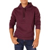 Amazon Essentials Men’s Heavyweight Relaxed Fit Pullover Hooded Sweatshirt, Warm Fleece with Brushed Interior(Burgundy)