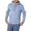 Amazon Essentials Men’s Heavyweight Relaxed Fit Pullover Hooded Sweatshirt, Warm Fleece with Brushed Interior(Denim Blue)