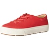 Amazon Essentials Womens Casual Lace Up Platform Sneakers(Red)