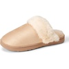Amazon Essentials Women’s Faux Fur Cozy Slippers(Sand)