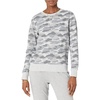 Amazon Essentials Women’s Fleece Crewneck Long Sleeve Pullover Sweatshirt (Available in Plus Size)(Grey Camo)
