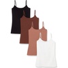 4-pack Rich Brown Multi