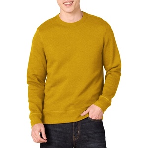 Amazon Essentials Men’s Crewneck Fleece Sweatshirt(Gold)