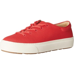 Amazon Essentials Womens Casual Lace Up Platform Sneakers(Red)