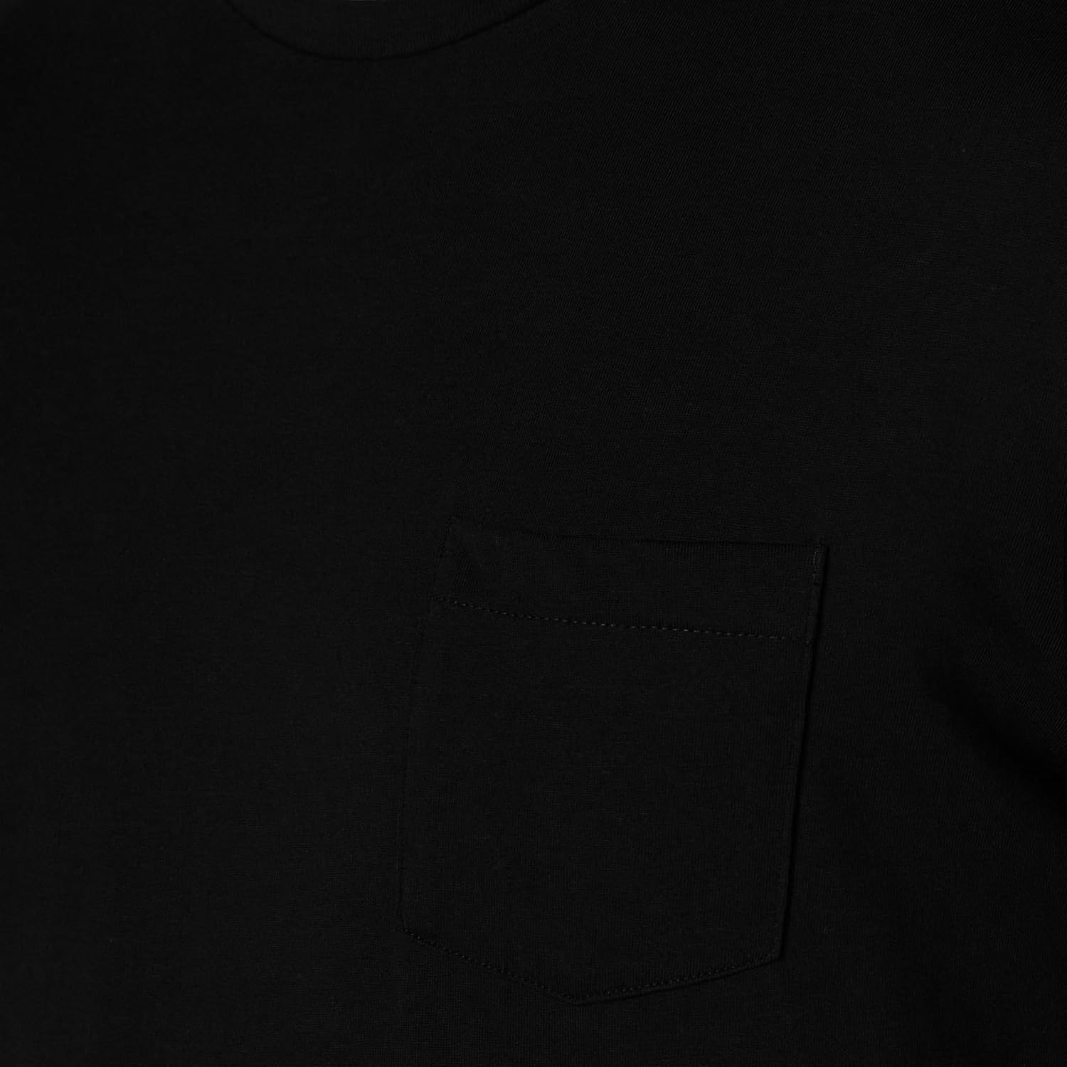 image:imageAmazon Essentials Mens ShortSleeve Crewneck TShirtsBlackBlack