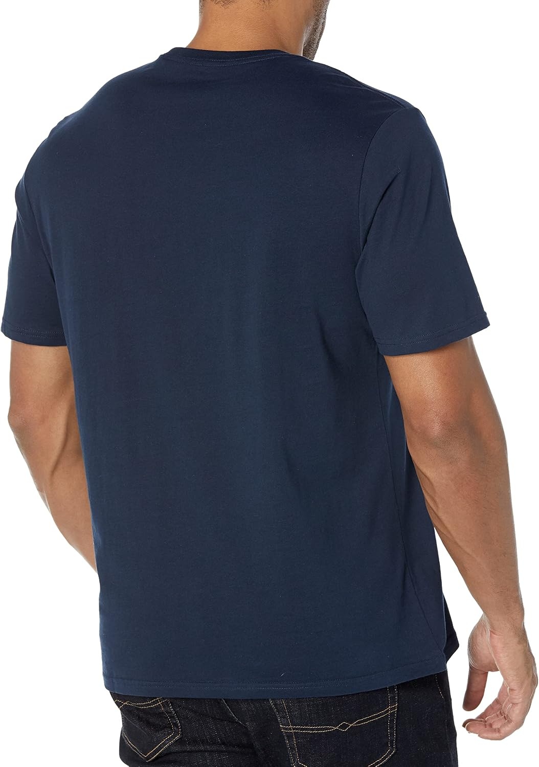 image:imageAmazon Essentials Mens ShortSleeve Crewneck TShirtsNavy Boat Print