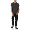 Amazon Essentials Men’s Short-Sleeve Crewneck T-Shirts(Black/Charcoal Heather)