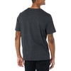 Amazon Essentials Men’s Short-Sleeve Crewneck T-Shirts(Black/Charcoal Heather)