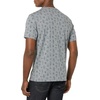 Amazon Essentials Men’s Short-Sleeve Crewneck T-Shirts(Heather Grey cactus Print)
