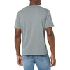 Amazon Essentials Men’s Short-Sleeve Crewneck T-Shirts(Heather Grey/White)