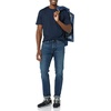 Amazon Essentials Men’s Short-Sleeve Crewneck T-Shirts(Navy/Dark Blue)
