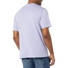Amazon Essentials Men’s Short-Sleeve Crewneck T-Shirts(Washed Blue/Lavender)