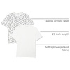 Amazon Essentials Men’s Short-Sleeve Crewneck T-Shirts(White pineapple Print)
