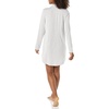 Amazon Essentials Women’s Breathable Piped Nightshirt (Available in Plus Size)(Light Heather Grey)