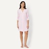 Amazon Essentials Women’s Breathable Piped Nightshirt (Available in Plus Size)(Pink)