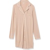 Amazon Essentials Women’s Breathable Piped Nightshirt (Available in Plus Size)(Taupe)