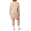 Amazon Essentials Women’s Breathable Piped Nightshirt (Available in Plus Size)(Taupe)