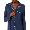 Amazon Essentials Women’s Breathable Piped Nightshirt (Available in Plus Size)(Washed Navy)