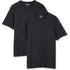 Amazon Essentials Men’s Short-Sleeve Crewneck T-Shirts(Charcoal Heather/Charcoal Heather)