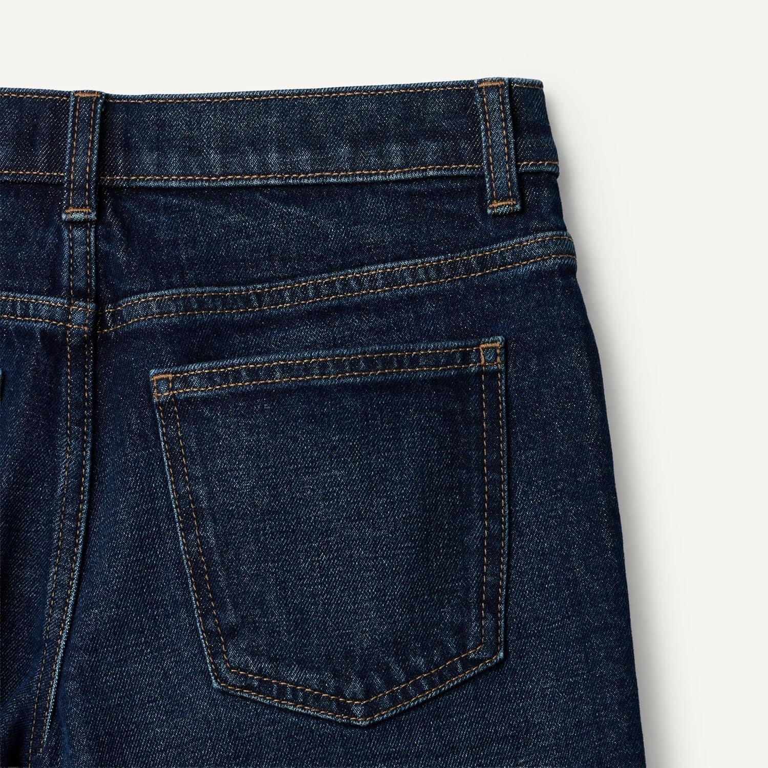 image:imageAmazon Essentials Boys Medium Stretch Loose JeanDark Midnight Wash