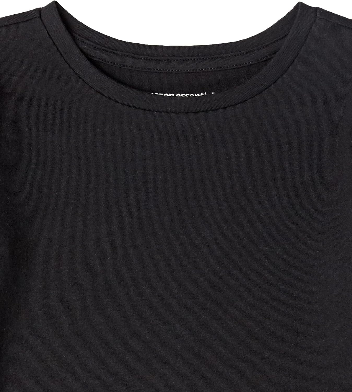 image:imageAmazon Essentials Girls and Toddlers LongSleeve Cotton TShirts MultipacksBlack