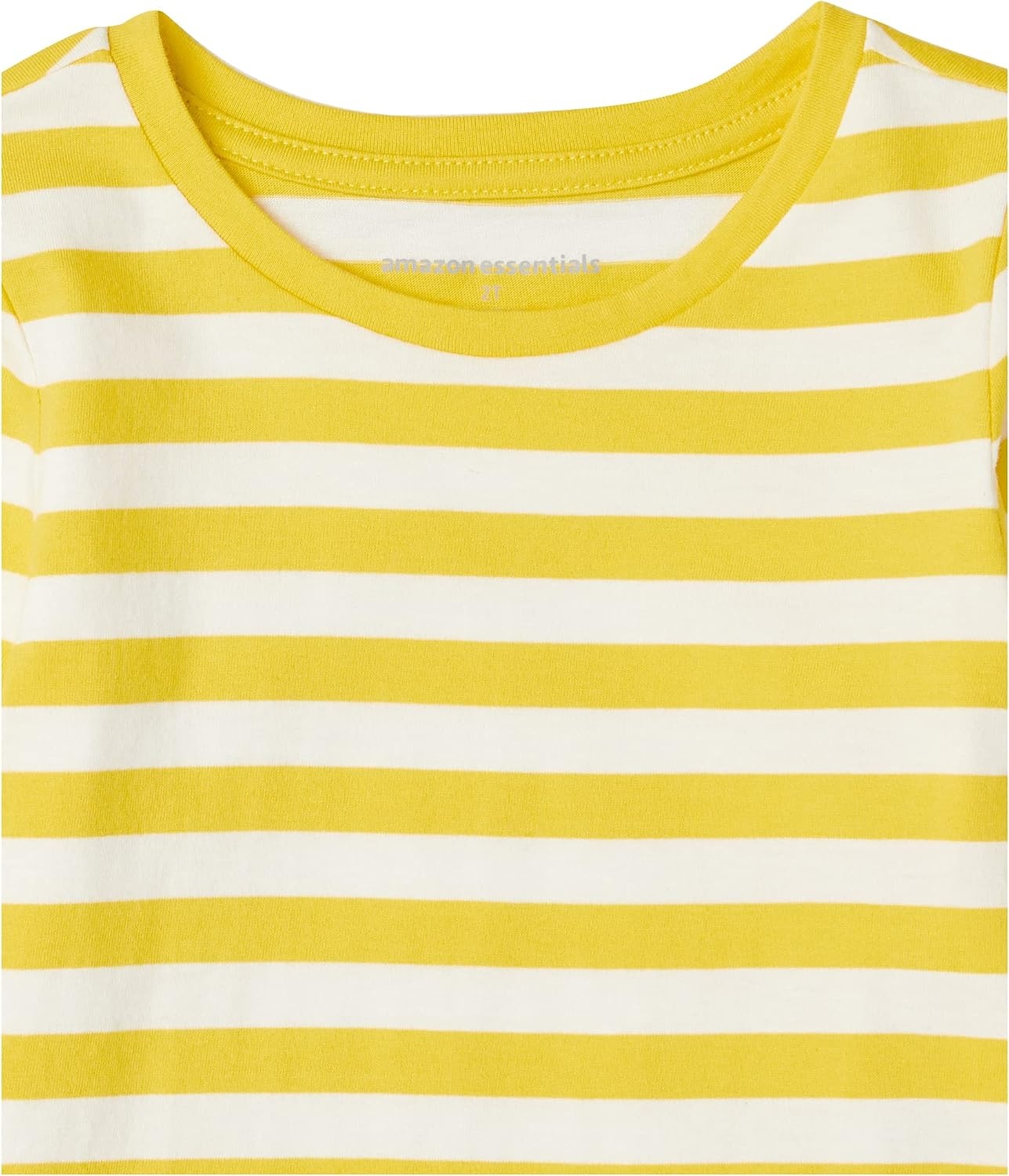 image:imageAmazon Essentials Girls and Toddlers LongSleeve Cotton TShirts MultipacksGreen Alligator Yoga