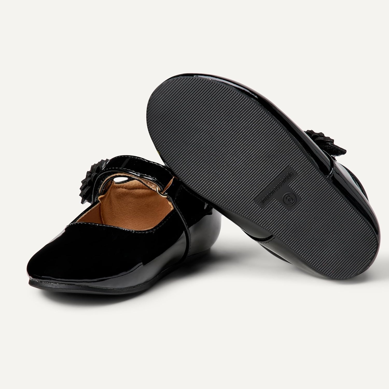 image:imageAmazon Essentials Girls and Toddlers Mary Jane FlatsBlack Patent