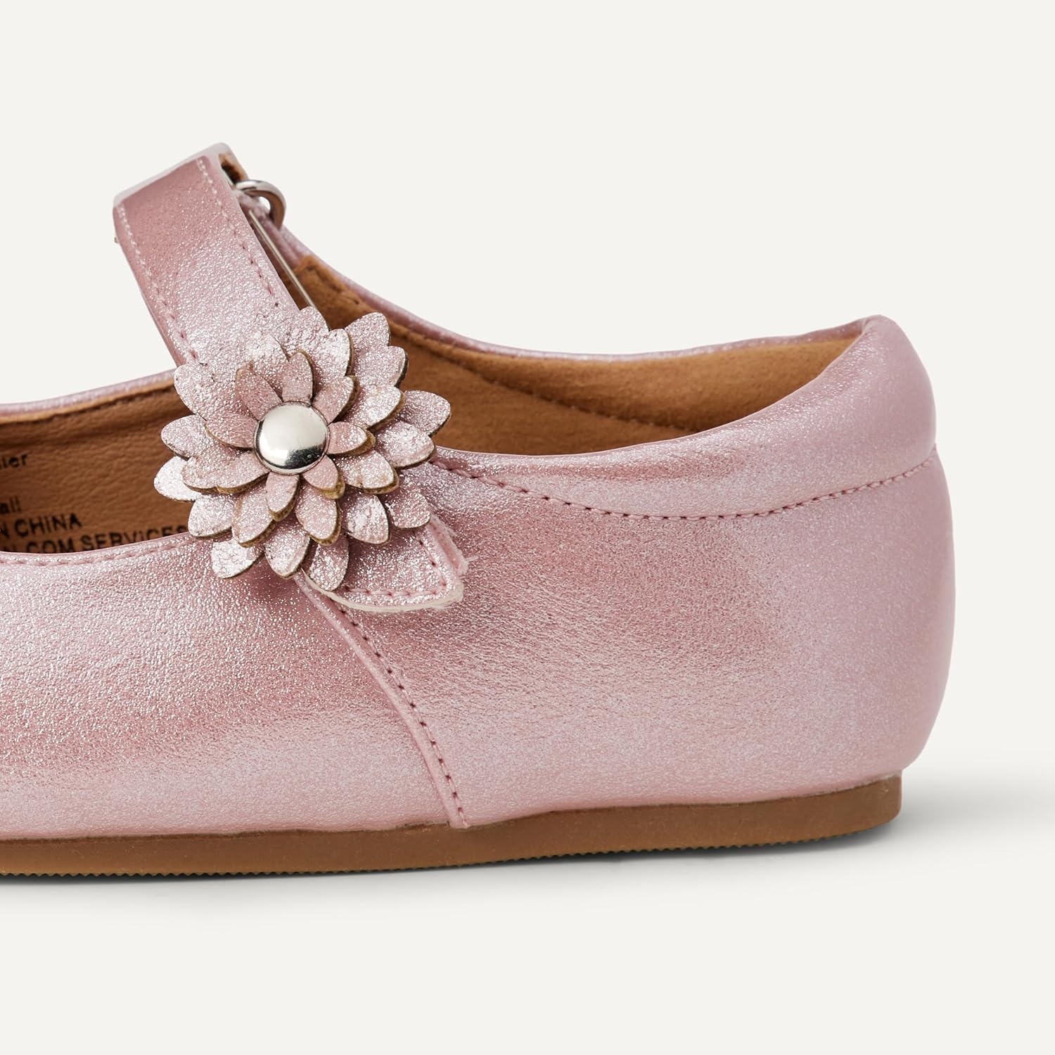 image:imageAmazon Essentials Girls and Toddlers Mary Jane FlatsPink Glitter