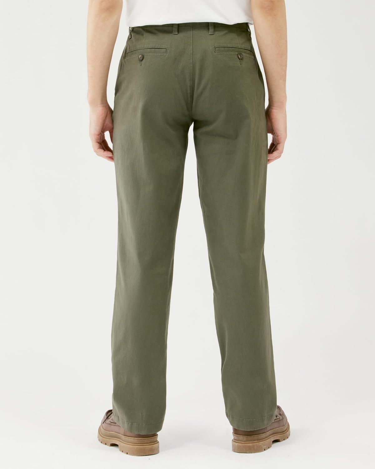 image:imageAmazon Essentials Mens StraightFit Casual Stretch Chino Pants Sits at WaistOlive